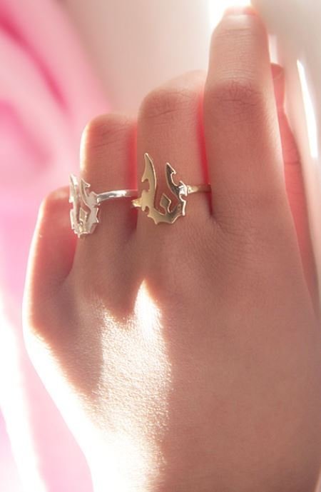 Кільце World of warcraft Horde (gold, silver) 17,18,19 