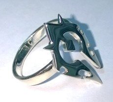 Кольцо World of warcraft Horde (silver 925) размеры 15-16 