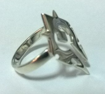 Кольцо World of warcraft Horde (silver 925) размеры 15-16 