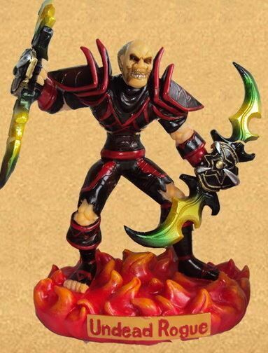 Фигурка  World of Warcraft Undead Rogue  With  Warglaive of Azzinoth Figure 