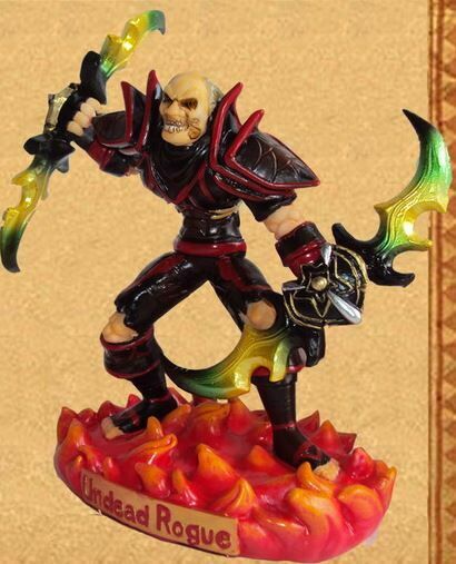 Фигурка  World of Warcraft Undead Rogue  With  Warglaive of Azzinoth Figure 