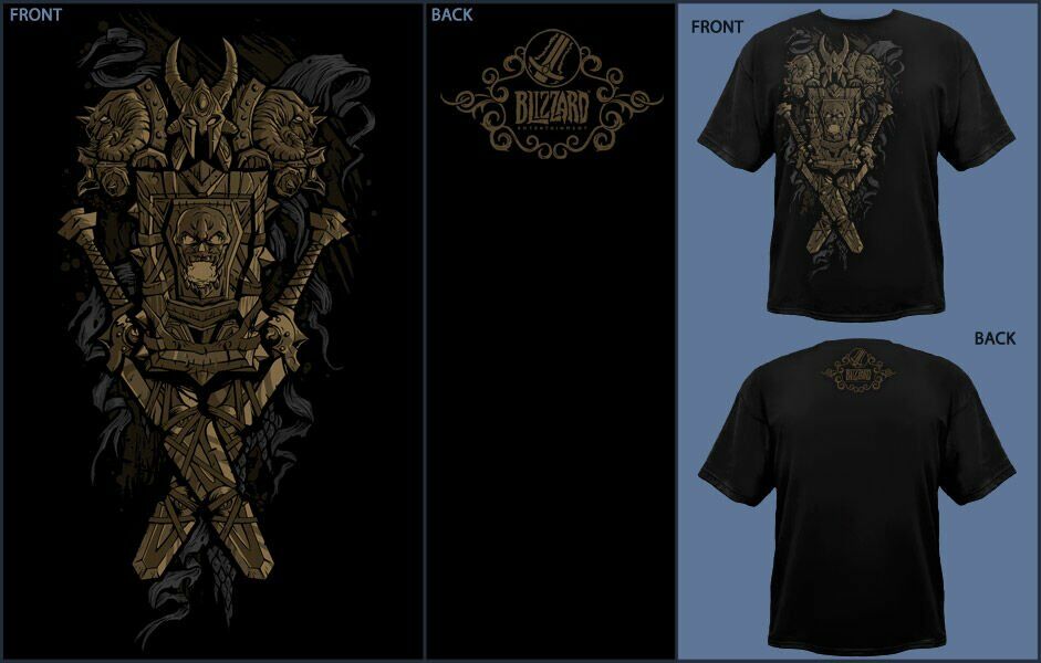 Футболка World of Warcraft Warrior Legendary Class (M) 