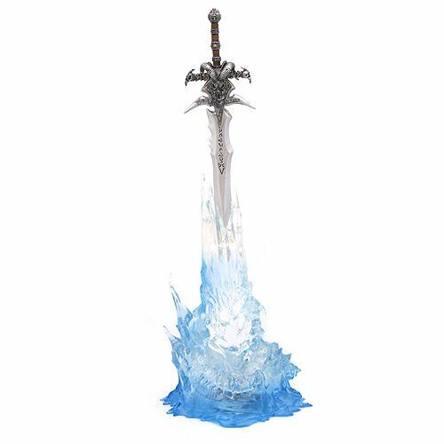 Frostmourne Фростморн World of Warcraft: Wrath of the LICHKING SWORD WITH BLUE LIGHT 