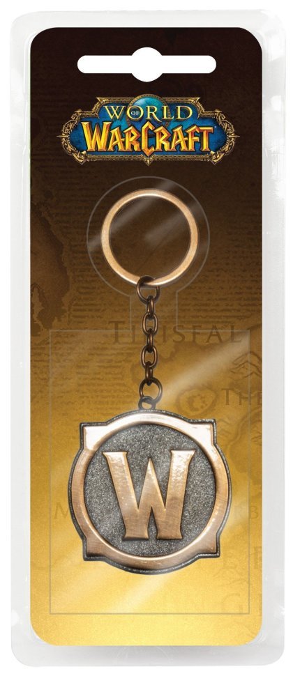 Брелок JINX World of Warcraft - W Keychain Варкрафт 