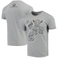 Футболка Pachimari Overwatch Heathered Gray Hero T-Shirt (розмір L) 
