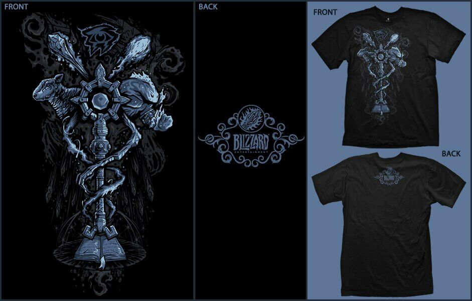 Футболка World of Warcraft Mage Legendary Class T-Shirt (мужск., Розмір L) 