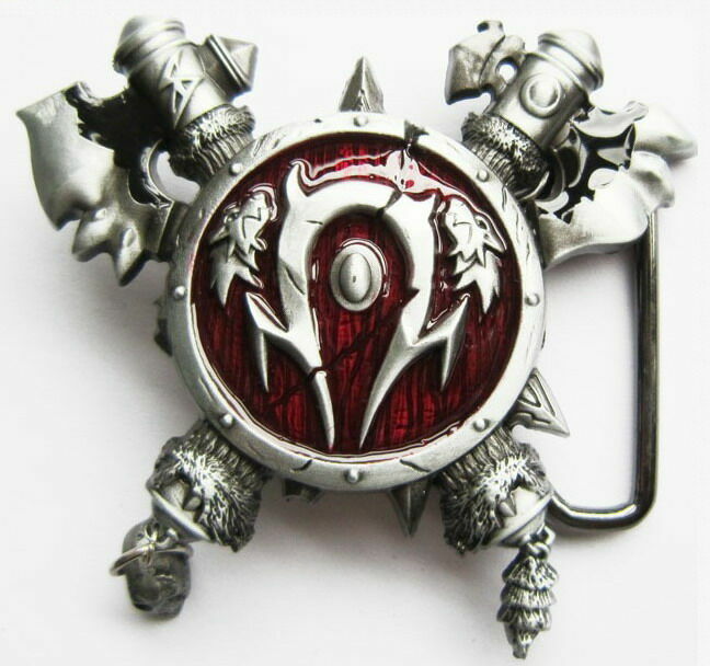 Пряжка World of Warcraft Horde (Застёжка для ремня) 