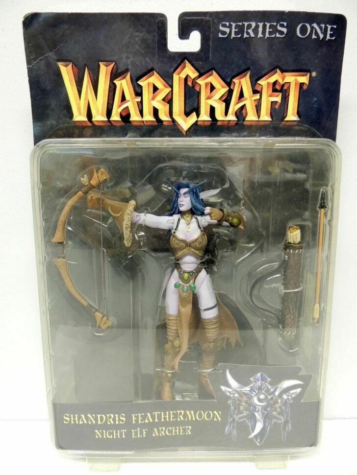 Фігурка BLIZZARD WARCRAFT SHANDRIS FEATHERMOON NIGHT ELF MOC 2003 