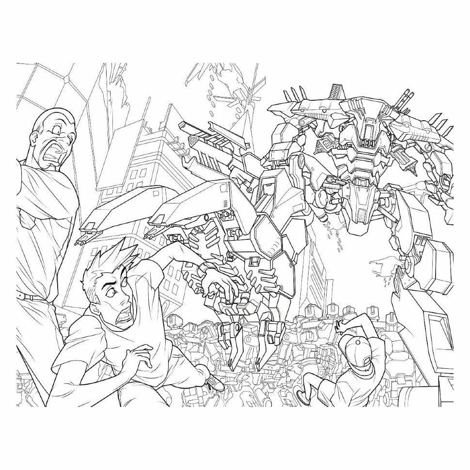 Розфарбування Overwatch Coloring Book 