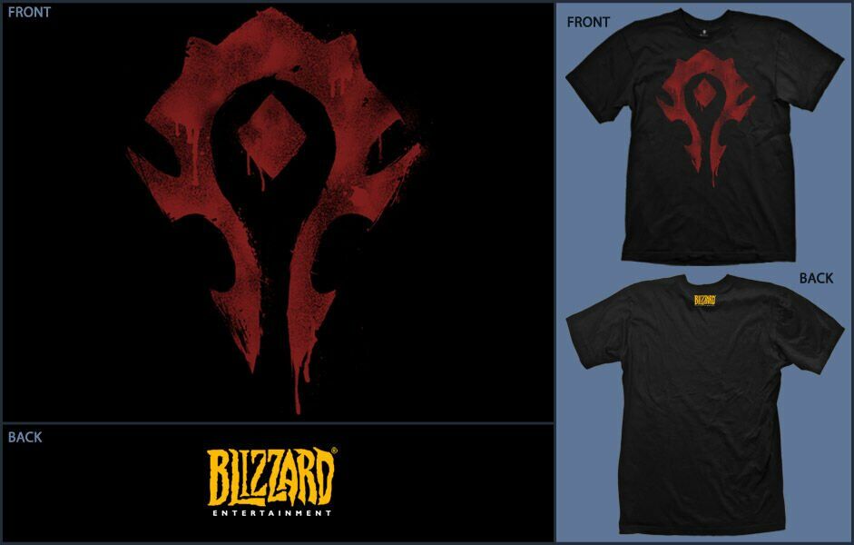 Футболка World of Warcraft Horde Spray T-Shirt (мужск., Розмір L) 