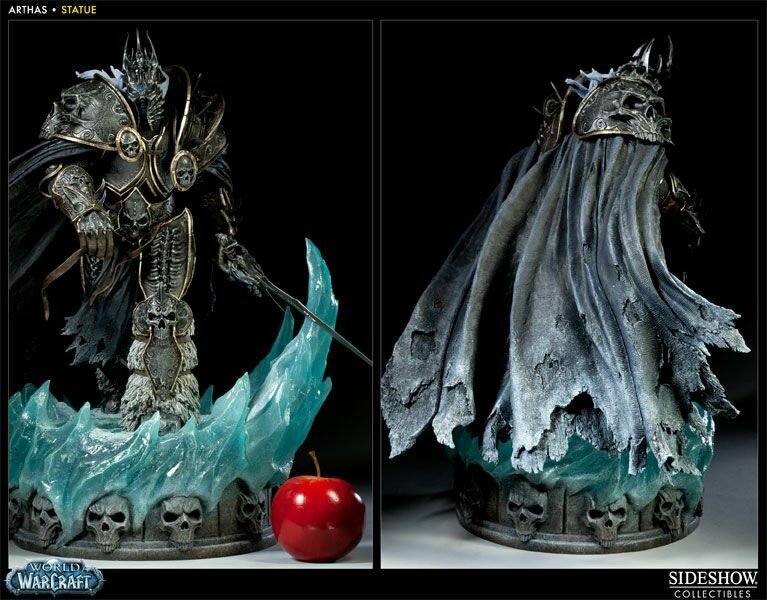 World of Warcraft Arthas Menethil the Lich King Polystone Statue Sideshow 