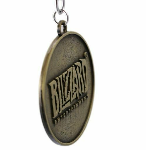 Брелок Overwatch Keychain - Metal Blizzard bronze 