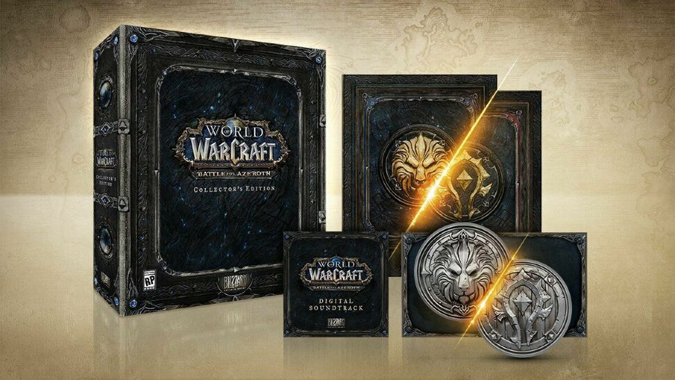 Колекційне видання Битва за Азерот World of Warcraft: Battle of Azeroth Collectors Edition DE 