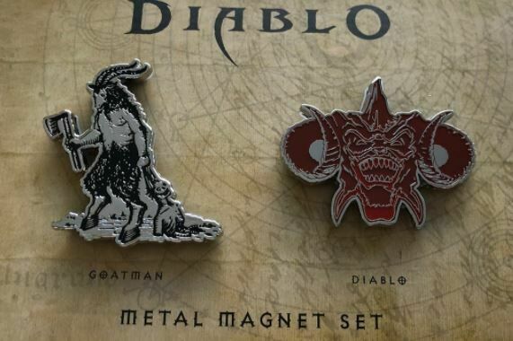Набір магнітів Diablo Metal Magnet Set 