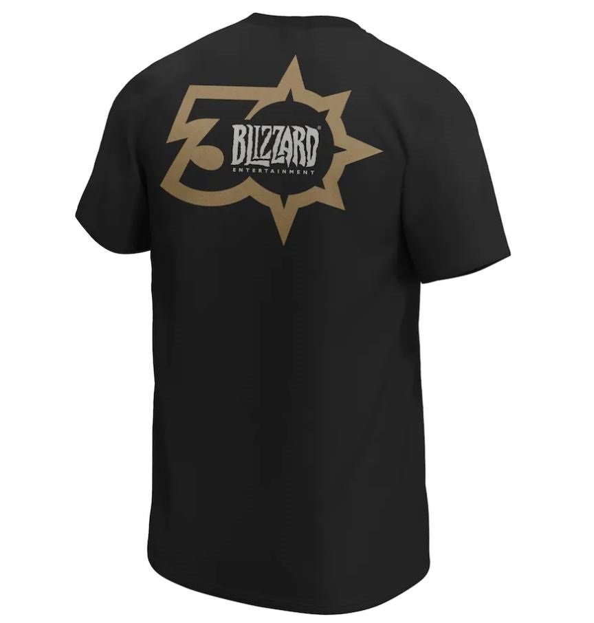 Футболка Blizzard 30th Anniversary Black T-Shirt (розмір L) 