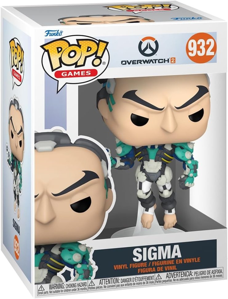 Фігурка Funko Overwatch 2 Sigma фанко Овервотч Сігма 932 